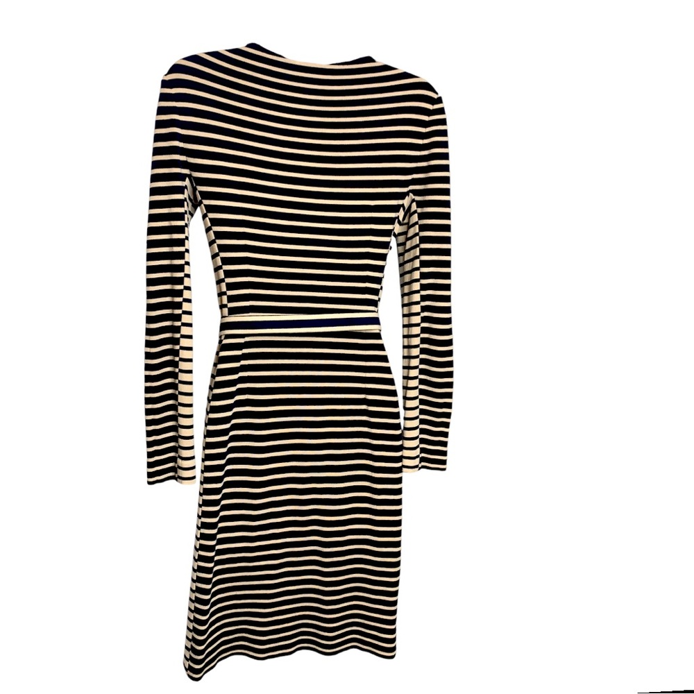 Tory Burch Callan Striped Long-Sleeve Dress Sz XS EUC - Picture 10 of 14
